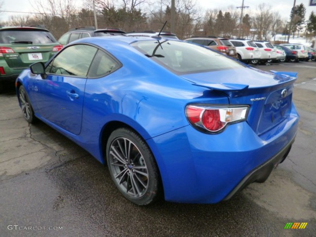 2014 BRZ Limited - WR Blue Pearl / Black photo #5