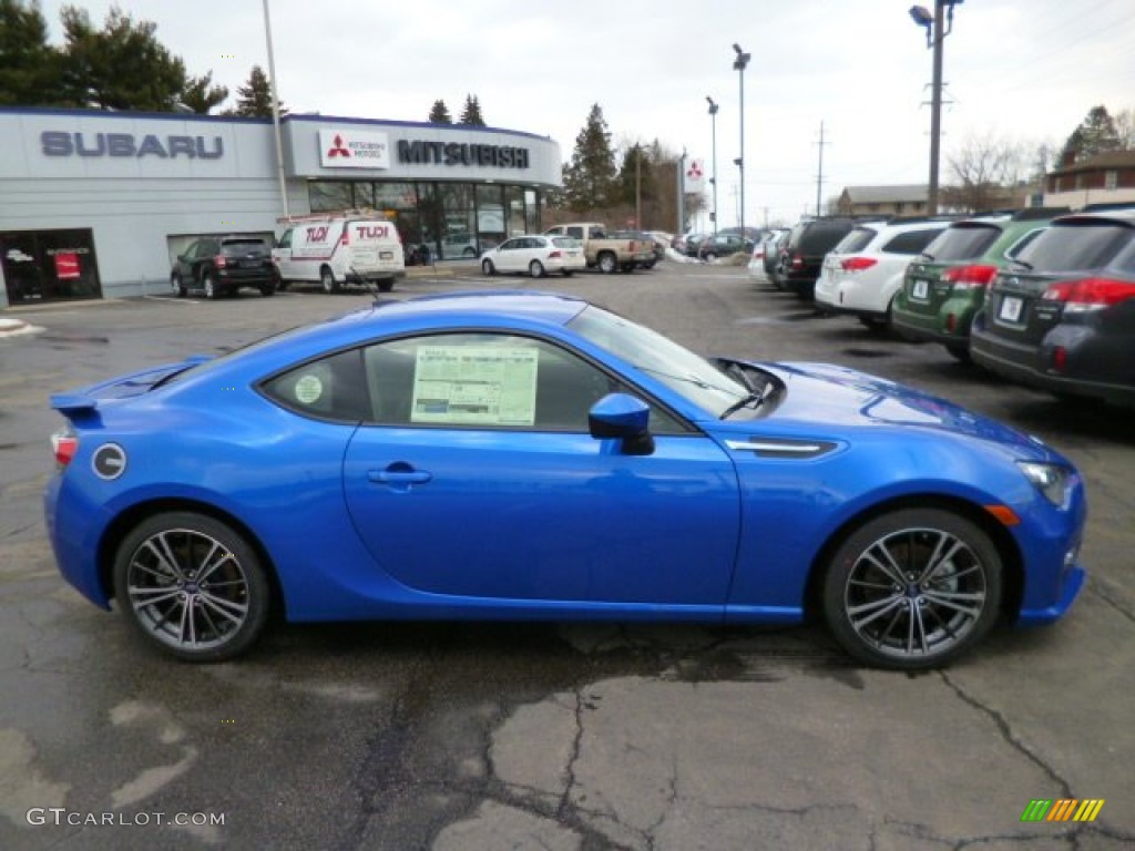 2014 BRZ Limited - WR Blue Pearl / Black photo #8