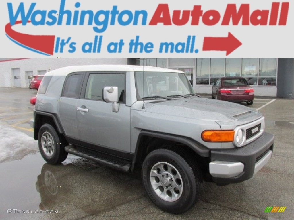 2012 FJ Cruiser 4WD - Silver Fresco Metallic / Dark Charcoal photo #1