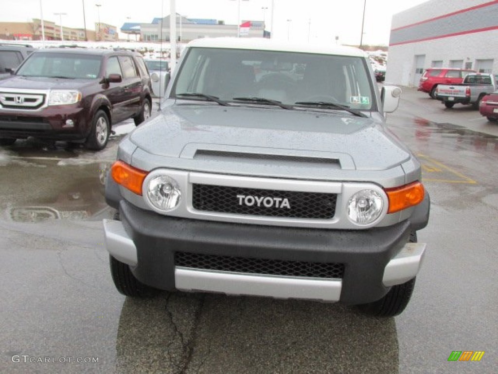 2012 FJ Cruiser 4WD - Silver Fresco Metallic / Dark Charcoal photo #3