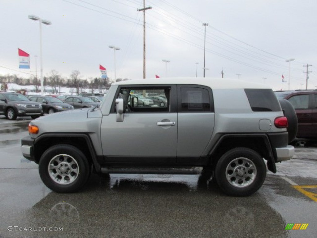 2012 FJ Cruiser 4WD - Silver Fresco Metallic / Dark Charcoal photo #5