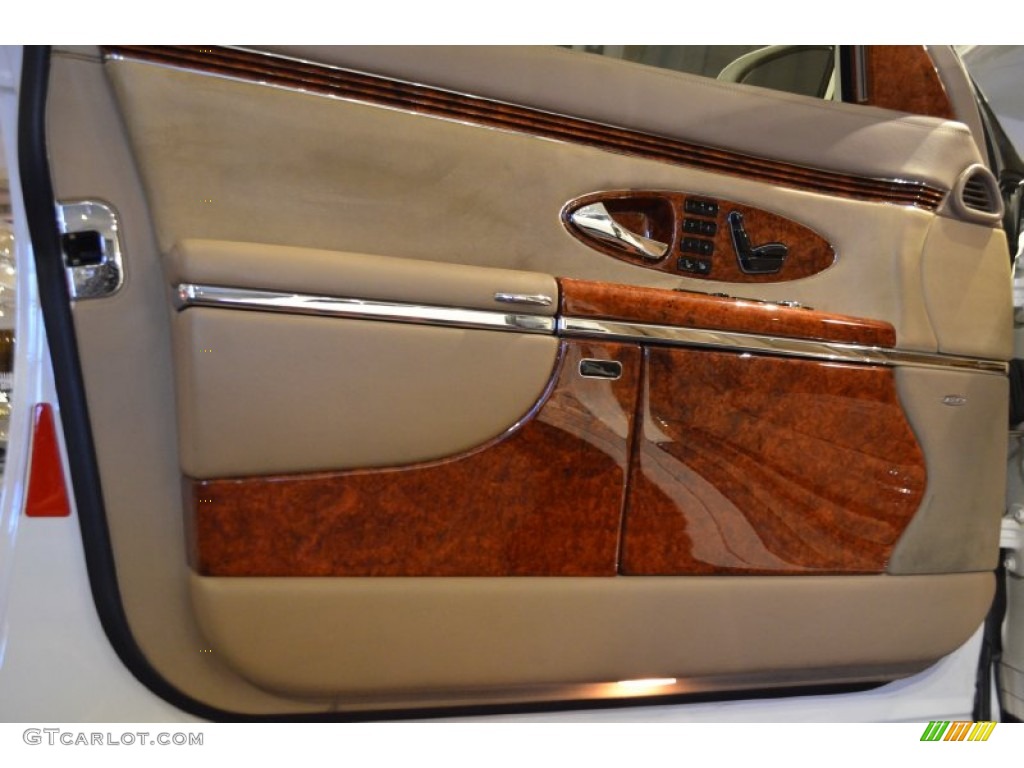 2004 Maybach 57 Standard 57 Model California Beige Door Panel Photo #90713767