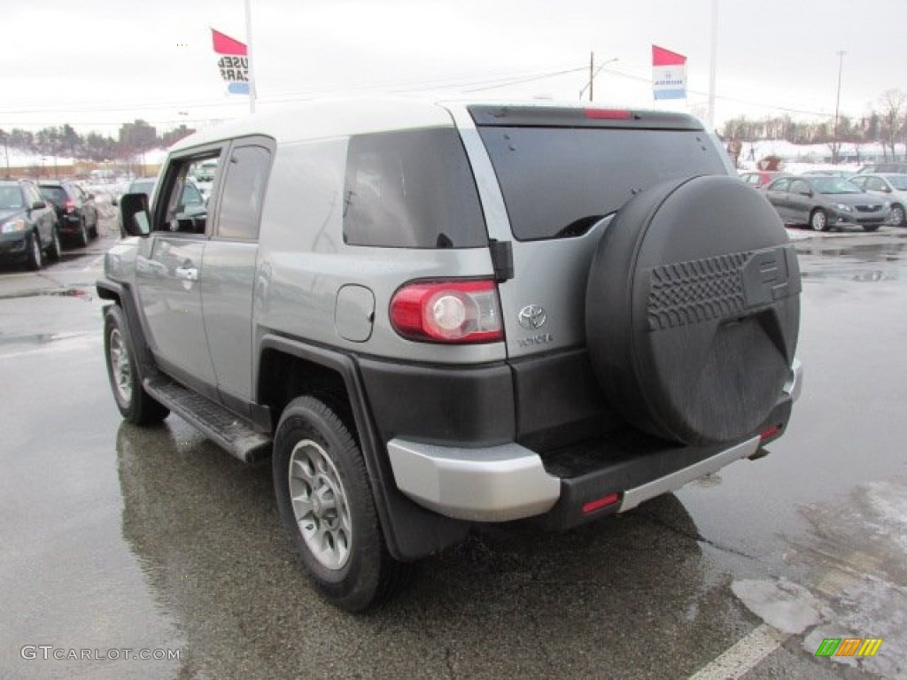 2012 FJ Cruiser 4WD - Silver Fresco Metallic / Dark Charcoal photo #6