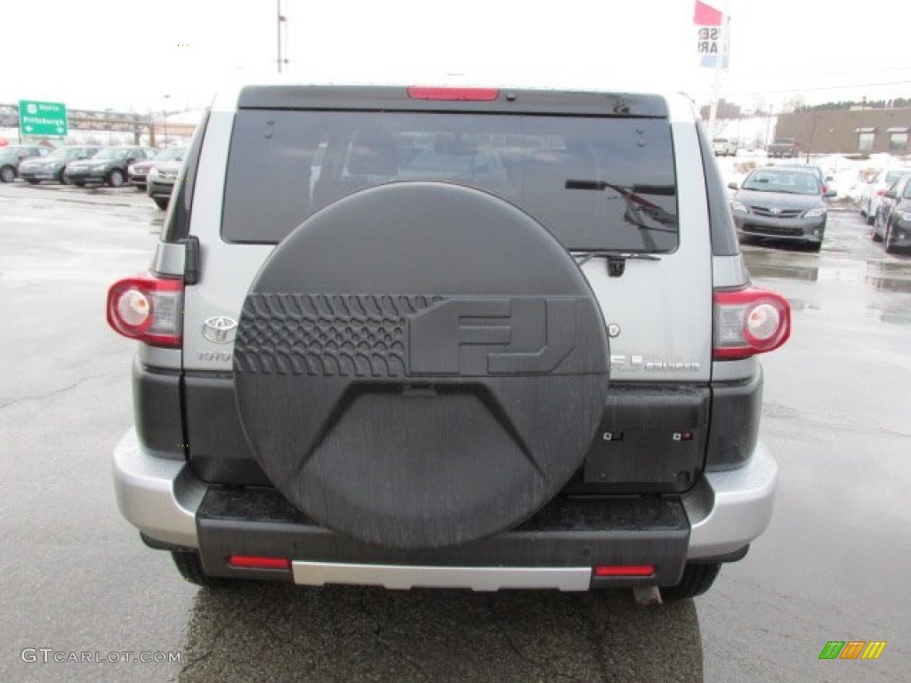 2012 FJ Cruiser 4WD - Silver Fresco Metallic / Dark Charcoal photo #7