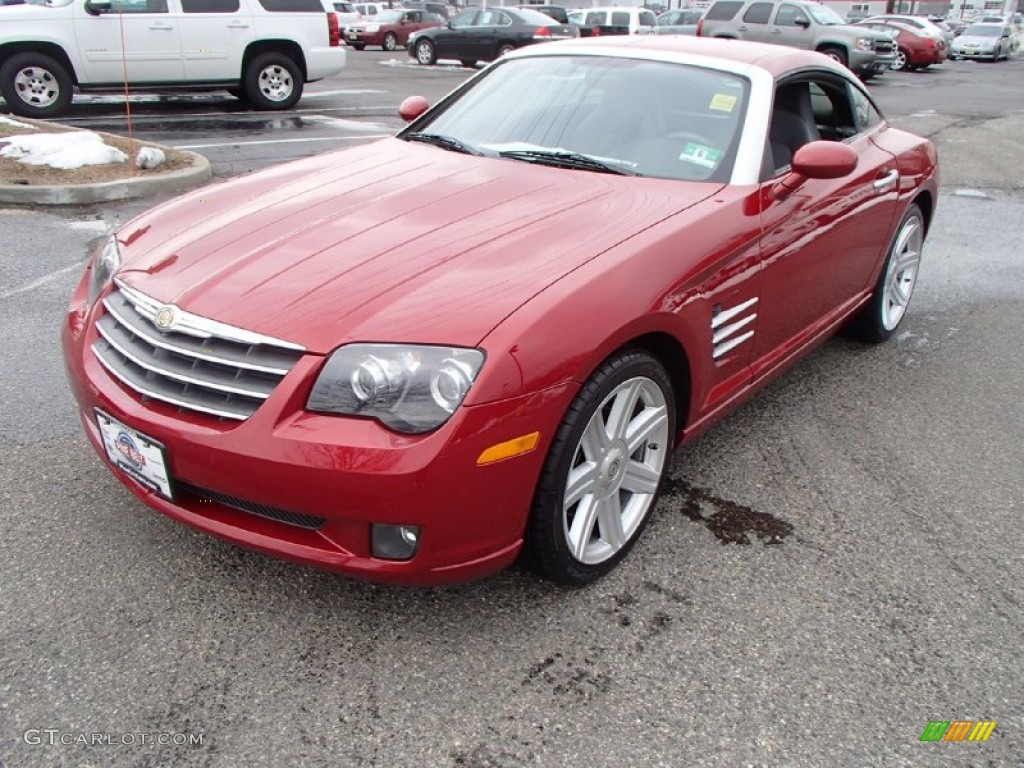 2007 Crossfire Limited Coupe - Blaze Red Crystal Pearlcoat / Dark Slate Gray/Medium Slate Gray photo #1