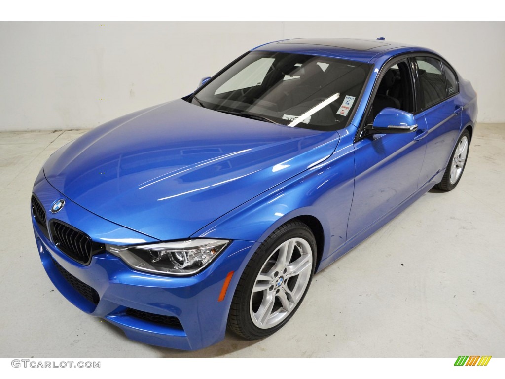 Estoril Blue 2013 BMW 3 Series 328i Sedan Exterior Photo #90714622