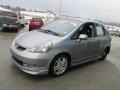 Storm Silver Metallic 2007 Honda Fit Sport Exterior