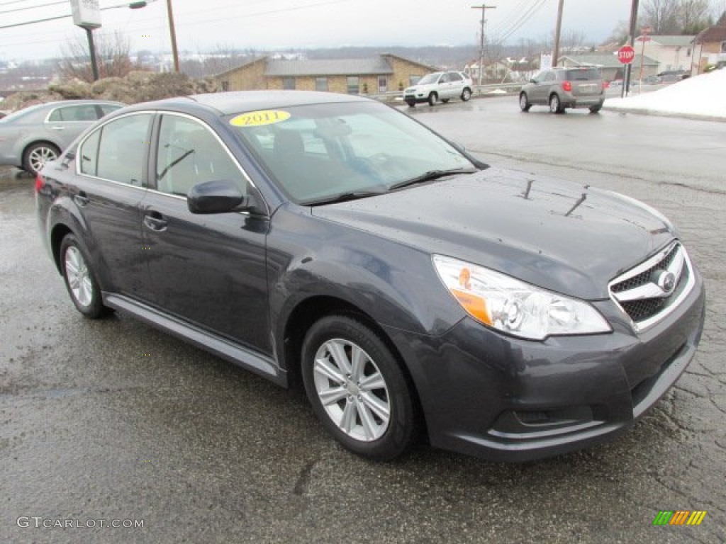 Graphite Gray Metallic 2011 Subaru Legacy 2.5i Premium Exterior Photo #90715084