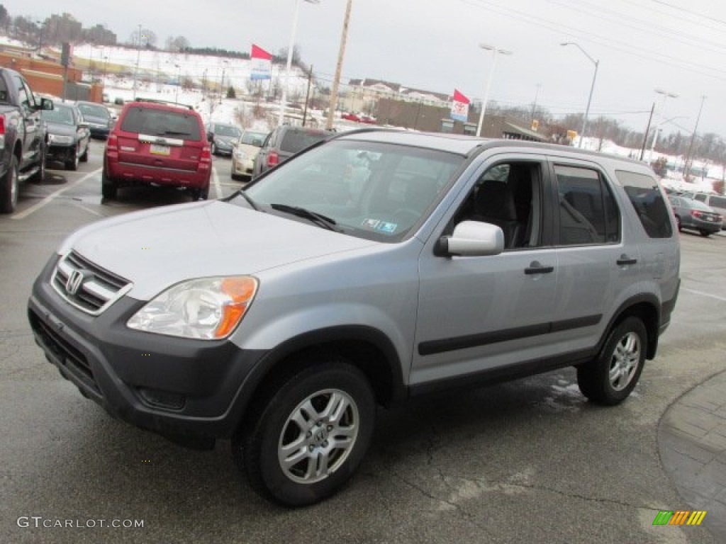 Satin Silver Metallic 2003 Honda CR-V EX 4WD Exterior Photo #90715493