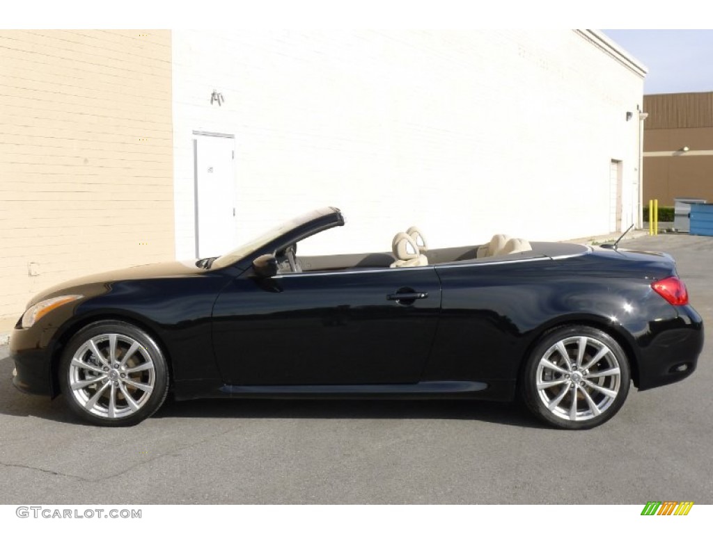 Obsidian Black 2010 Infiniti G 37 Convertible Exterior Photo #90715564