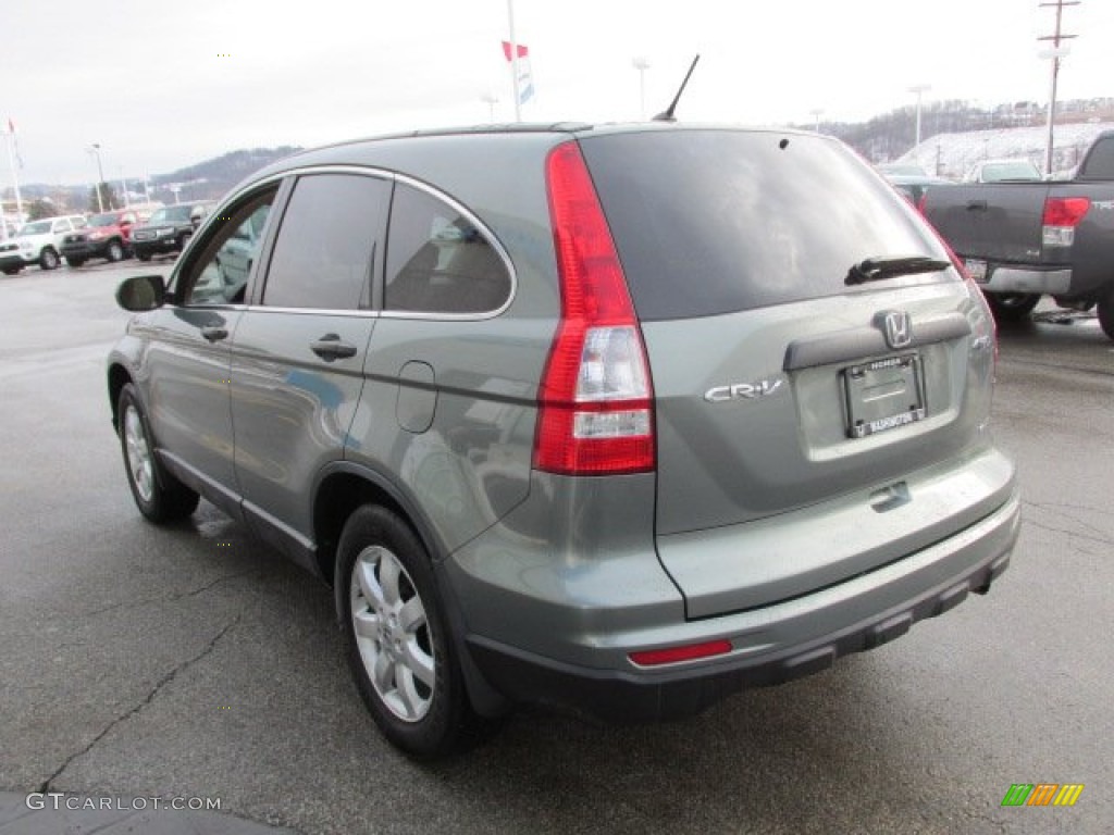 2011 CR-V SE 4WD - Opal Sage Metallic / Ivory photo #7