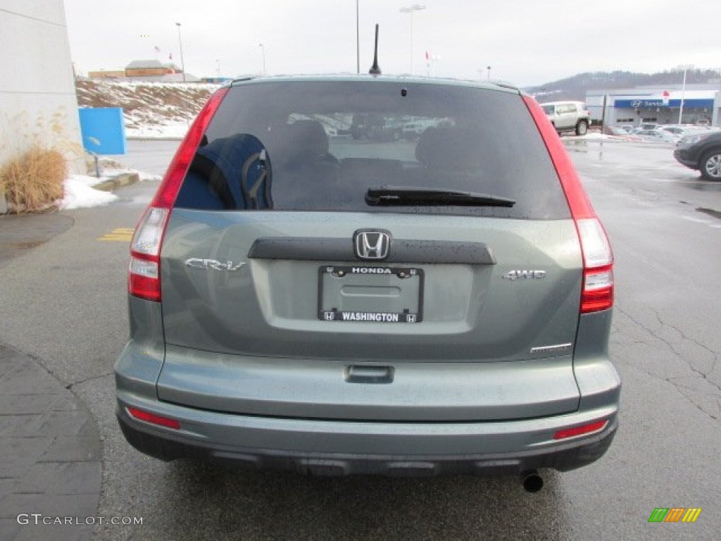 2011 CR-V SE 4WD - Opal Sage Metallic / Ivory photo #8