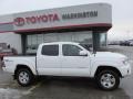 2014 Super White Toyota Tacoma V6 TRD Sport Double Cab 4x4  photo #2