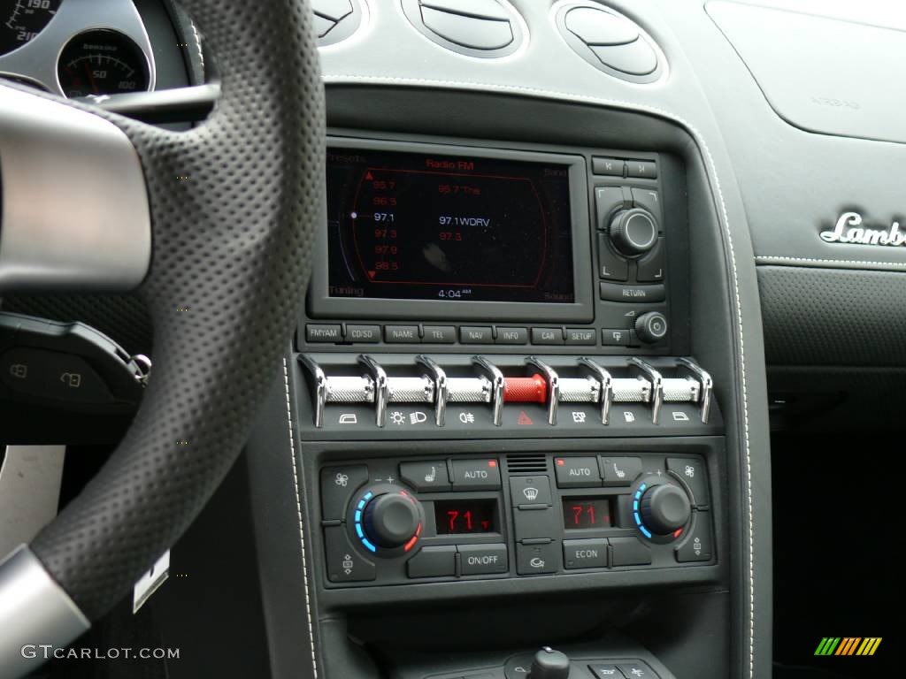 2009 Lamborghini Gallardo LP560-4 Coupe Controls Photo #907170