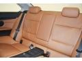 Saddle Brown Dakota Leather Rear Seat Photo for 2011 BMW 3 Series #90717079