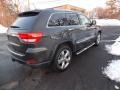 2011 Brilliant Black Crystal Pearl Jeep Grand Cherokee Overland 4x4  photo #4