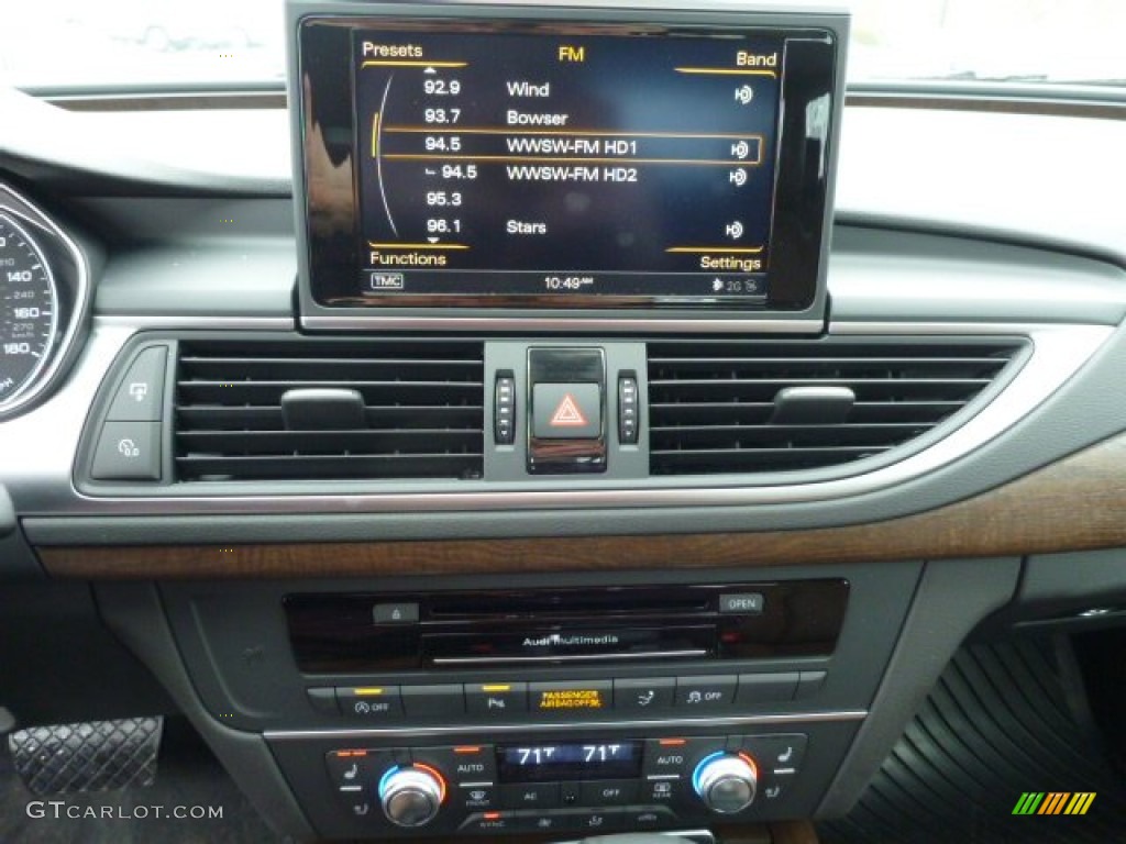 2014 Audi A7 3.0 TDI quattro Premium Plus Controls Photo #90719233