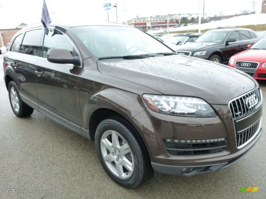 Teak Brown Metallic 2013 Audi Q7 3.0 TFSI quattro Exterior Photo #90719368