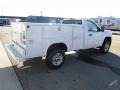 2014 Summit White GMC Sierra 2500HD Regular Cab 4x4 Utility Truck  photo #23