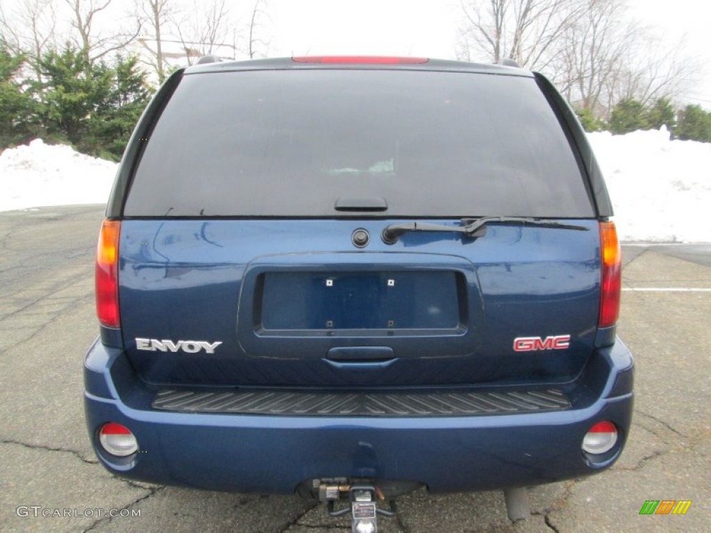 2004 Envoy SLT 4x4 - Indigo Blue Metallic / Medium Pewter photo #6