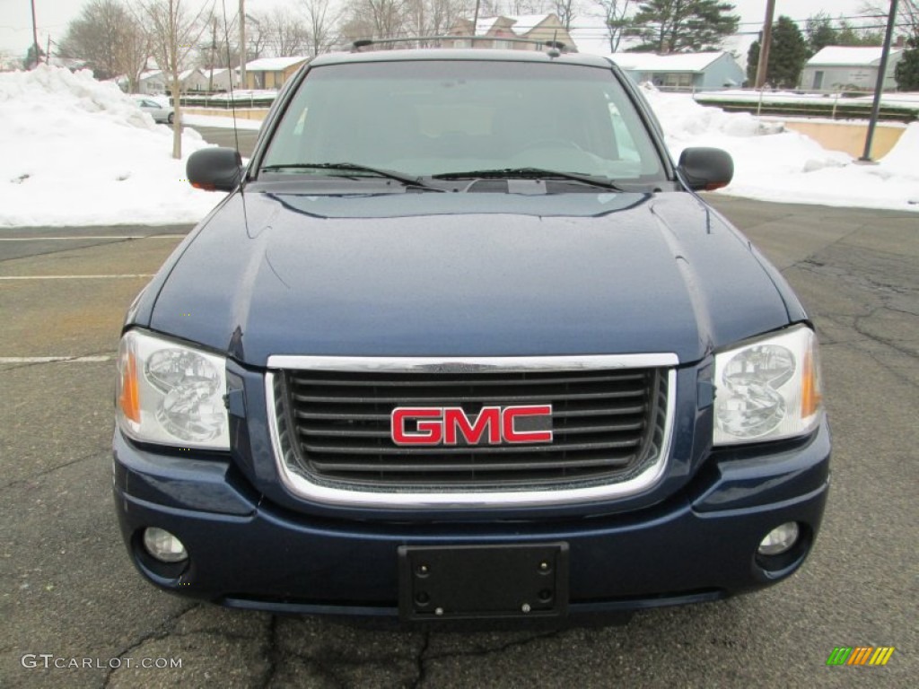 2004 Envoy SLT 4x4 - Indigo Blue Metallic / Medium Pewter photo #12