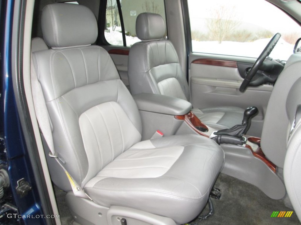 2004 Envoy SLT 4x4 - Indigo Blue Metallic / Medium Pewter photo #14