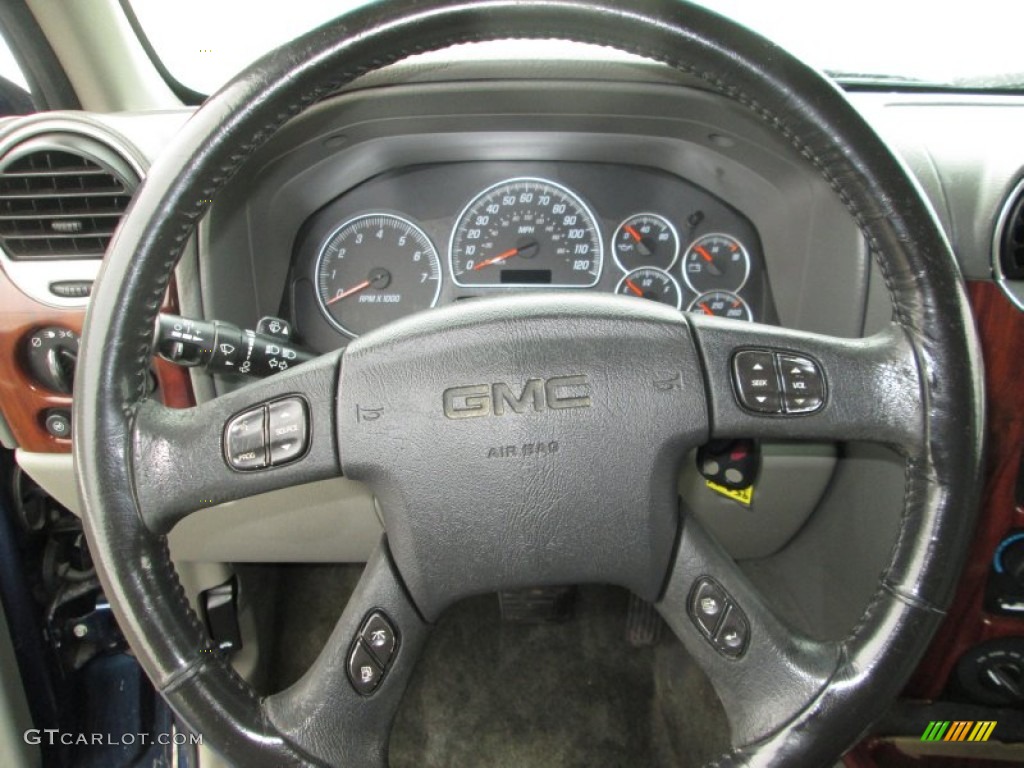 2004 Envoy SLT 4x4 - Indigo Blue Metallic / Medium Pewter photo #22