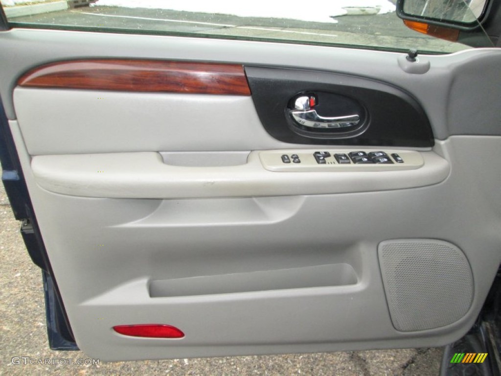 2004 Envoy SLT 4x4 - Indigo Blue Metallic / Medium Pewter photo #25
