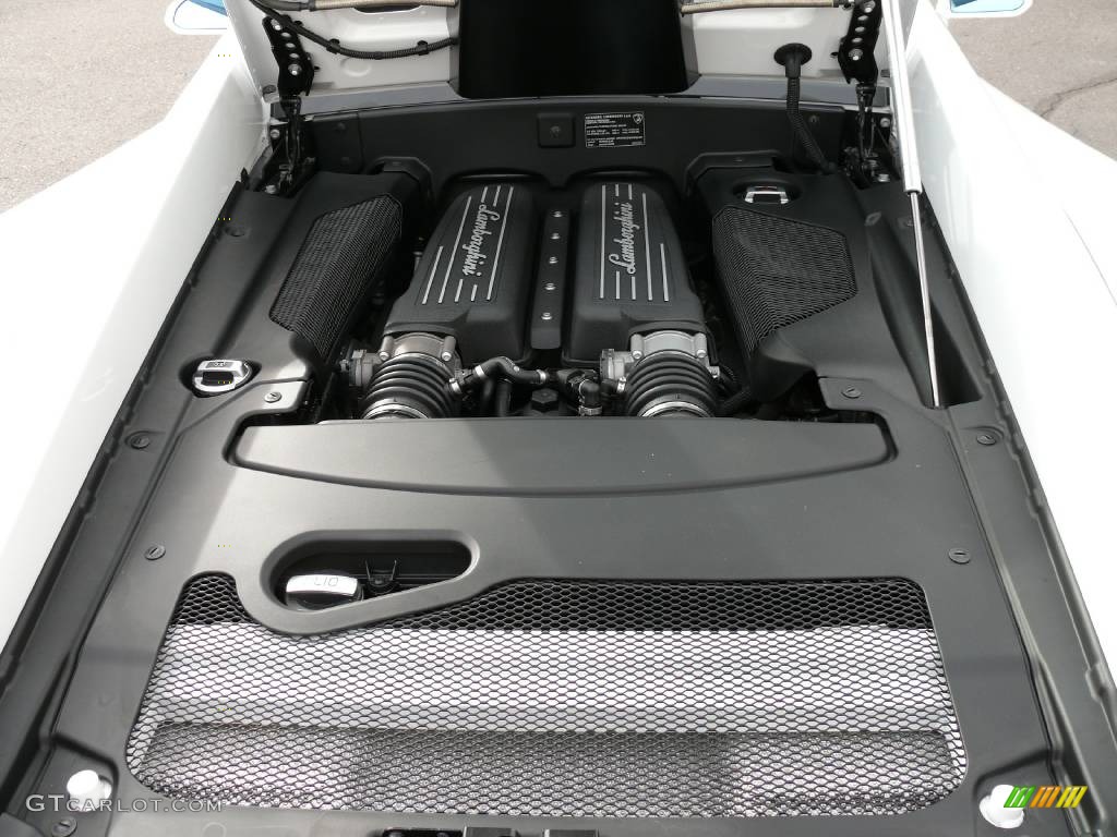 2009 Lamborghini Gallardo LP560-4 Coupe 5.2 Liter DOHC 40-Valve VVT V10 Engine Photo #907205