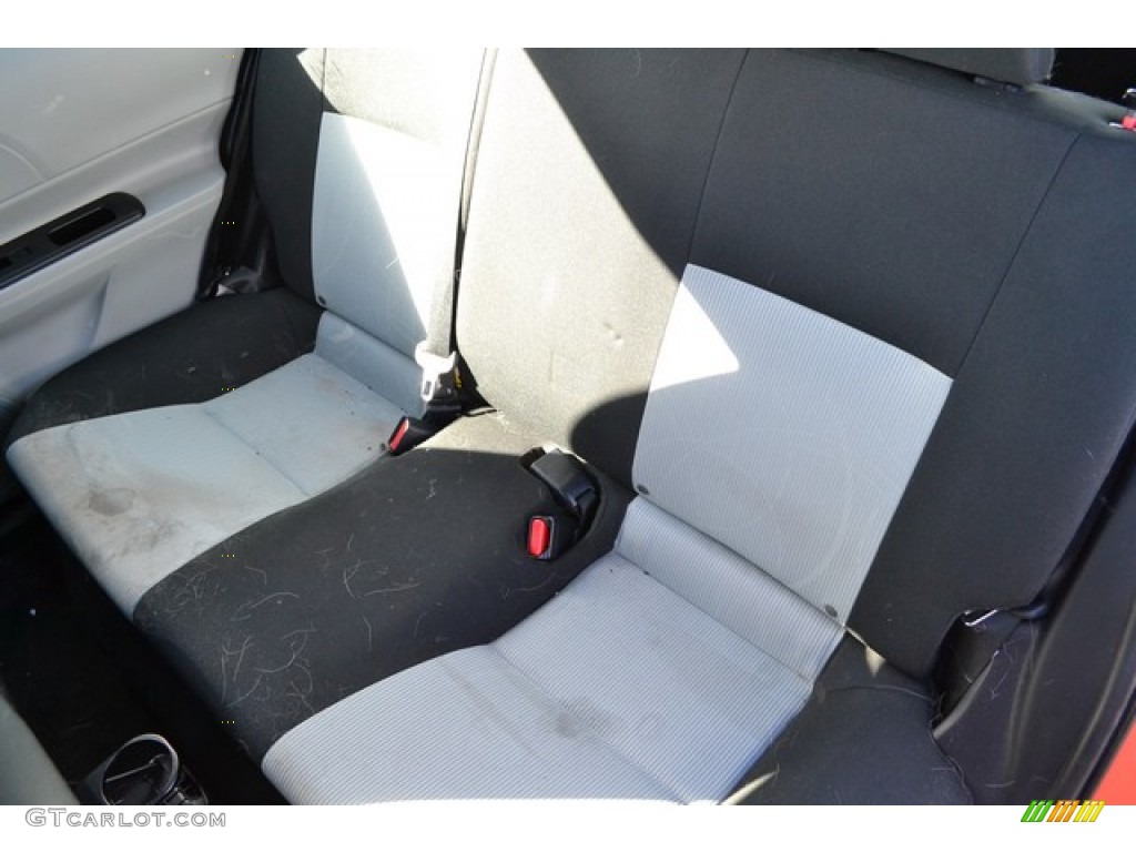 2012 Prius c Hybrid Two - Habanero / Light Blue Gray/Black photo #6