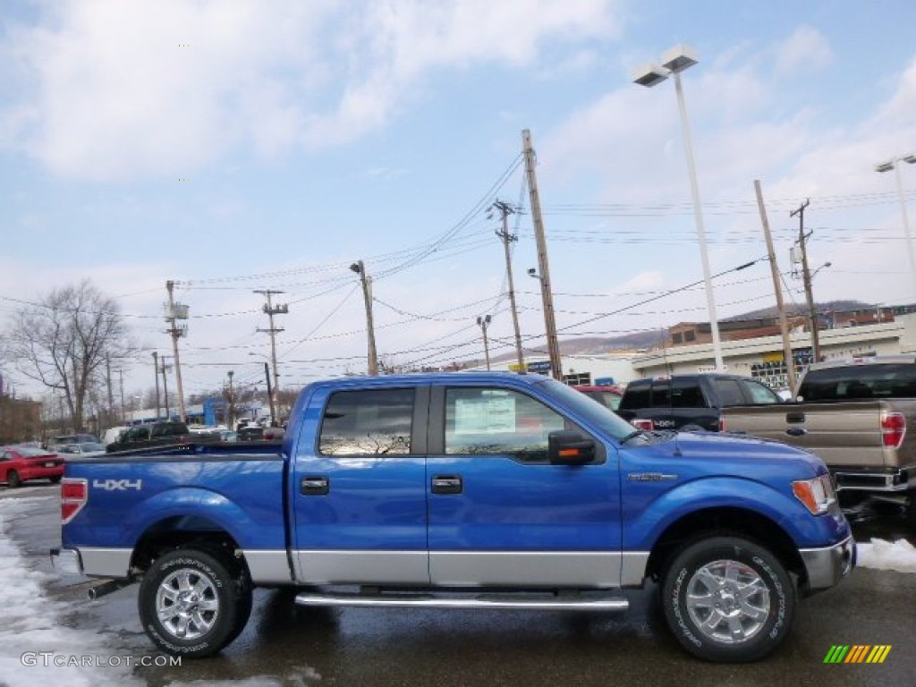 Blue Flame Ford F150