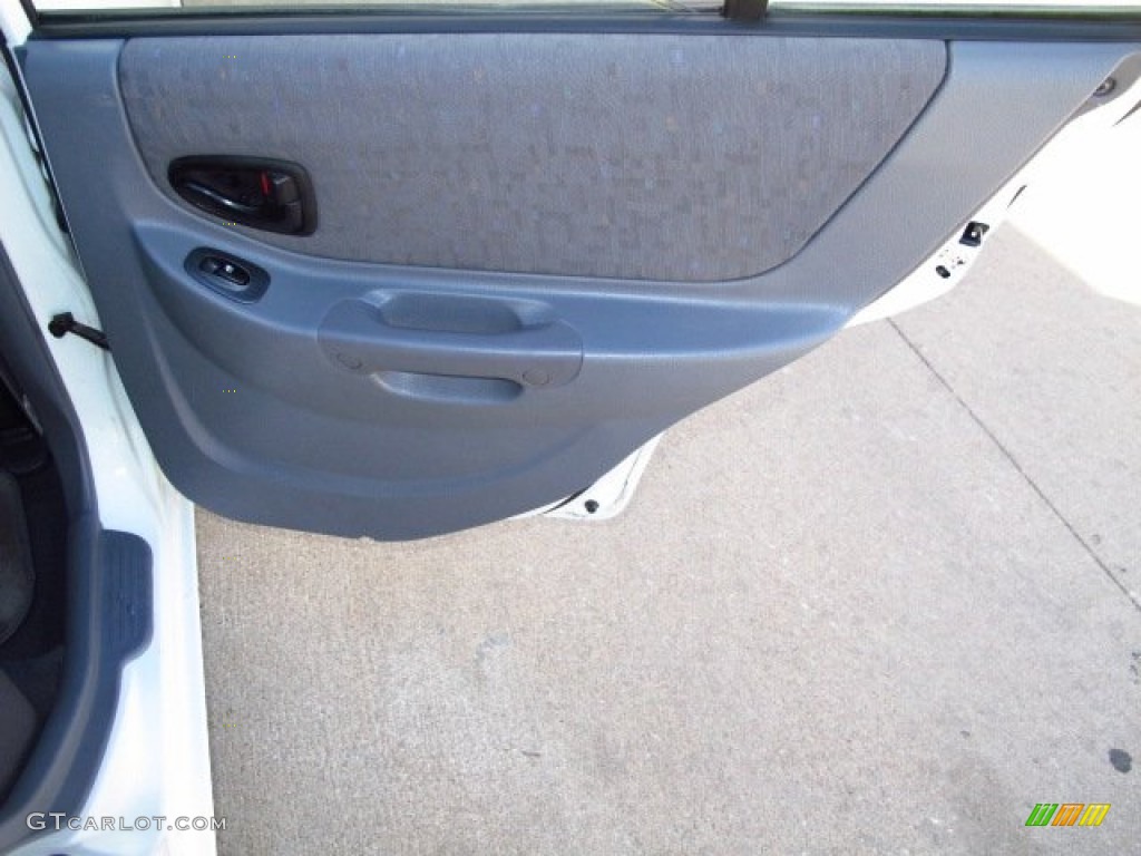 2005 Accent GLS Sedan - Noble White / Gray photo #16