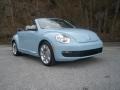 2013 Denim Blue Volkswagen Beetle 2.5L Convertible  photo #1