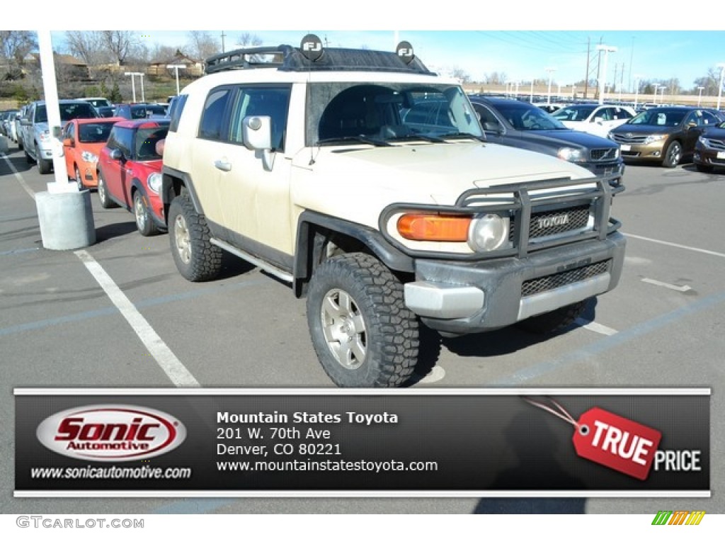 2008 FJ Cruiser 4WD - Sandstorm Metallic / Dark Charcoal photo #1