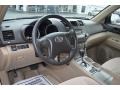 Sand Beige 2008 Toyota Highlander Standard Highlander Model Interior Color