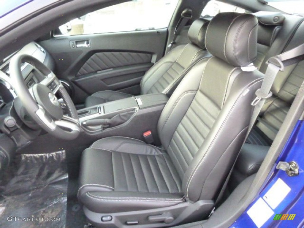 2014 Ford Mustang V6 Premium Coupe Front Seat Photos