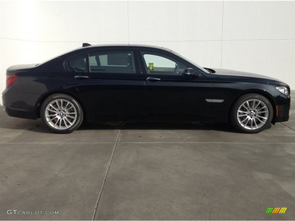 Jet Black 2014 BMW 7 Series 750Li Sedan Exterior Photo #90723781