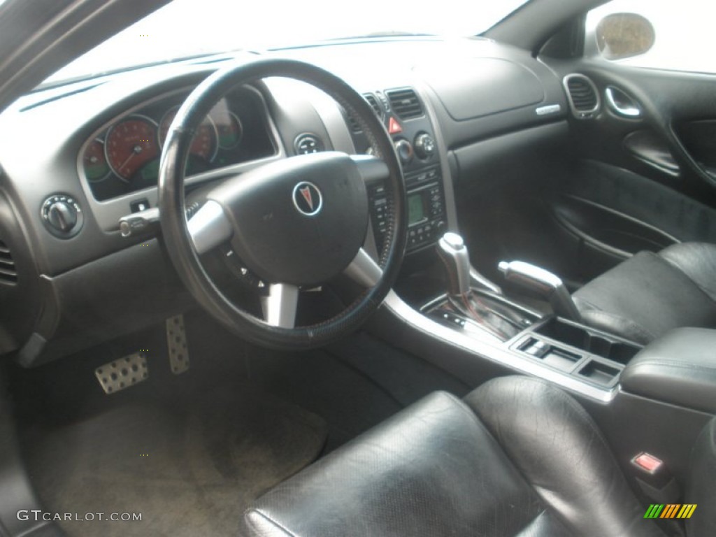 Black Interior 2004 Pontiac GTO Coupe Photo #90723787
