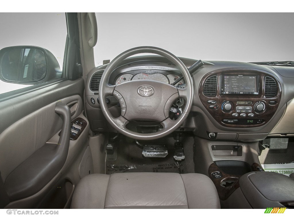 2003 Toyota Sequoia Limited Oak Dashboard Photo #90723928