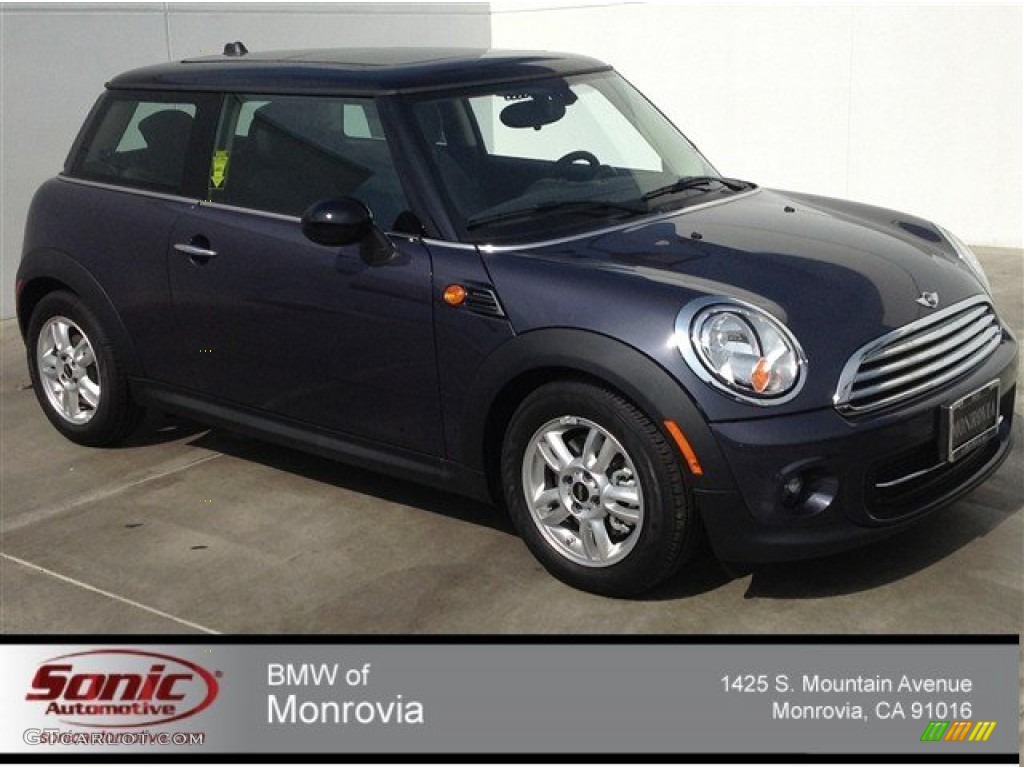 2013 Cooper Hardtop - Highclass Gray Metallic / Carbon Black photo #1