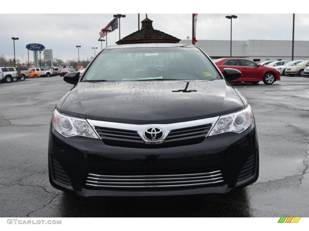 2014 Camry L - Attitude Black Metallic / Ash photo #4