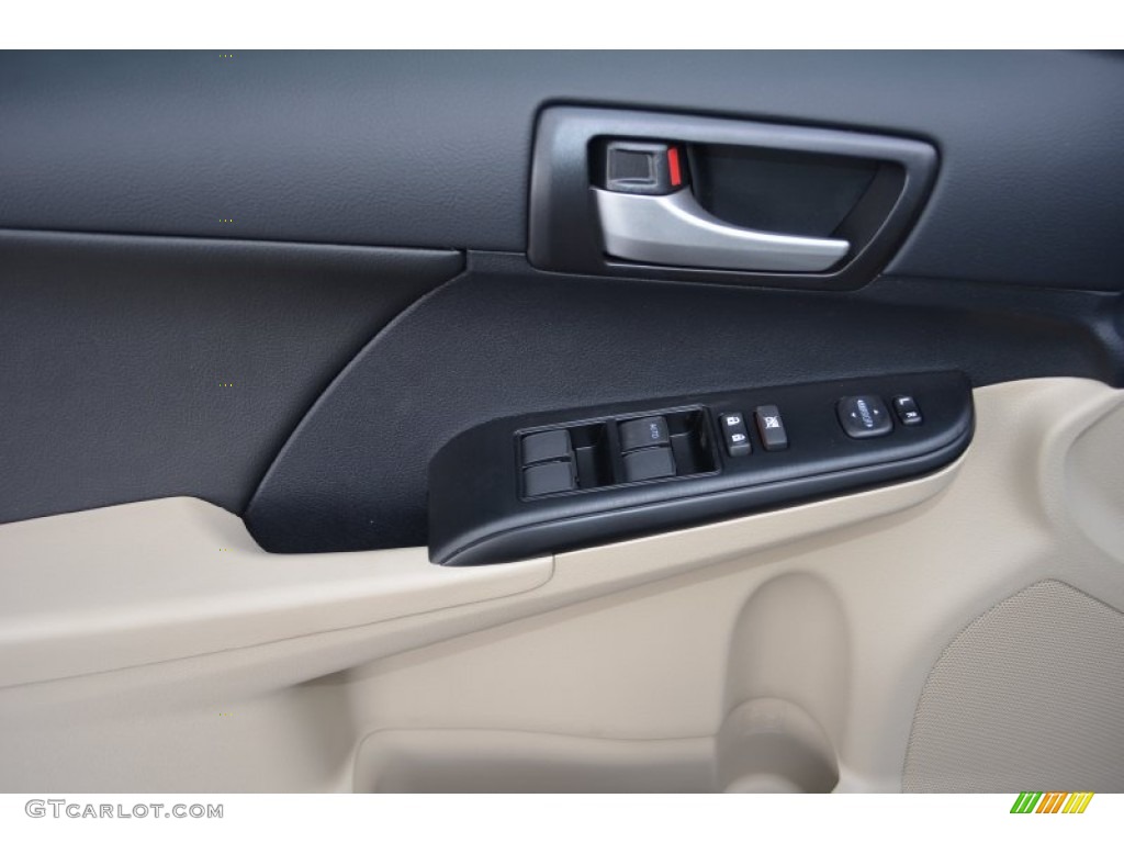 2014 Camry LE - Super White / Ivory photo #5