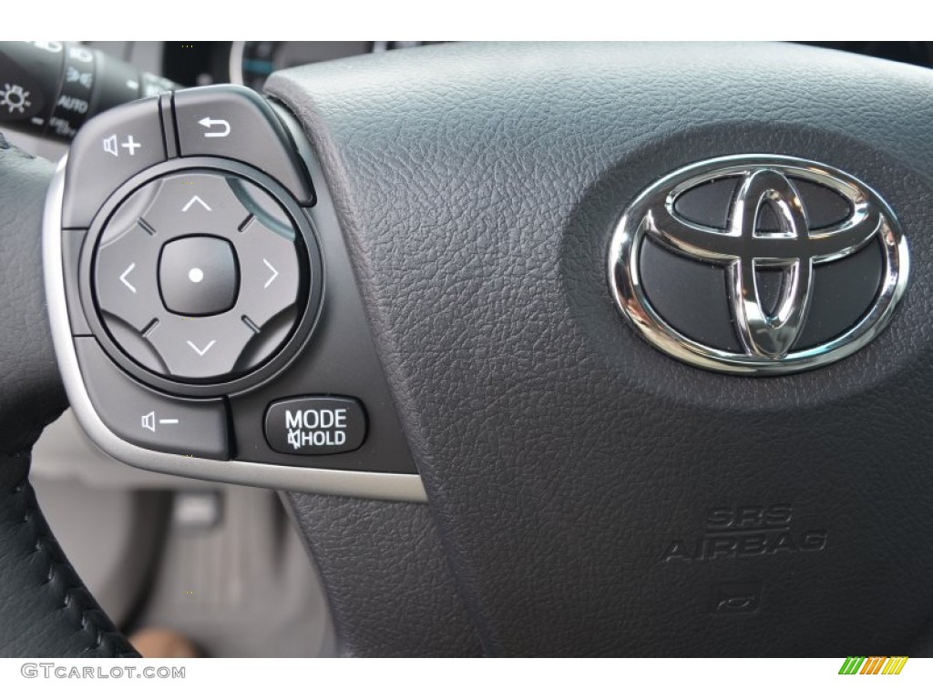 2014 Camry XLE - Cypress Pearl / Ash photo #18