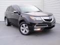 Crystal Black Pearl 2010 Acura MDX Technology Exterior