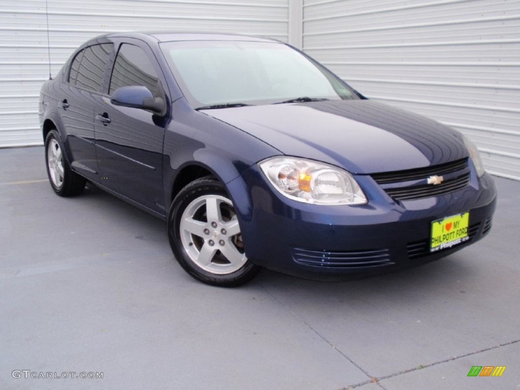2010 Cobalt LT Sedan - Imperial Blue Metallic / Ebony photo #1