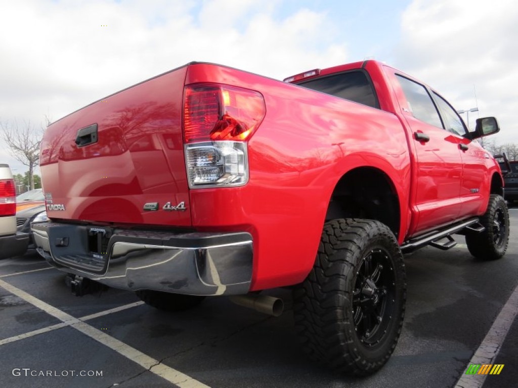 2013 Tundra SR5 CrewMax 4x4 - Radiant Red / Graphite photo #3