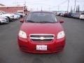 2010 Sport Red Chevrolet Aveo LT Sedan  photo #2