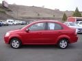 2010 Sport Red Chevrolet Aveo LT Sedan  photo #4