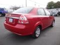 2010 Sport Red Chevrolet Aveo LT Sedan  photo #7