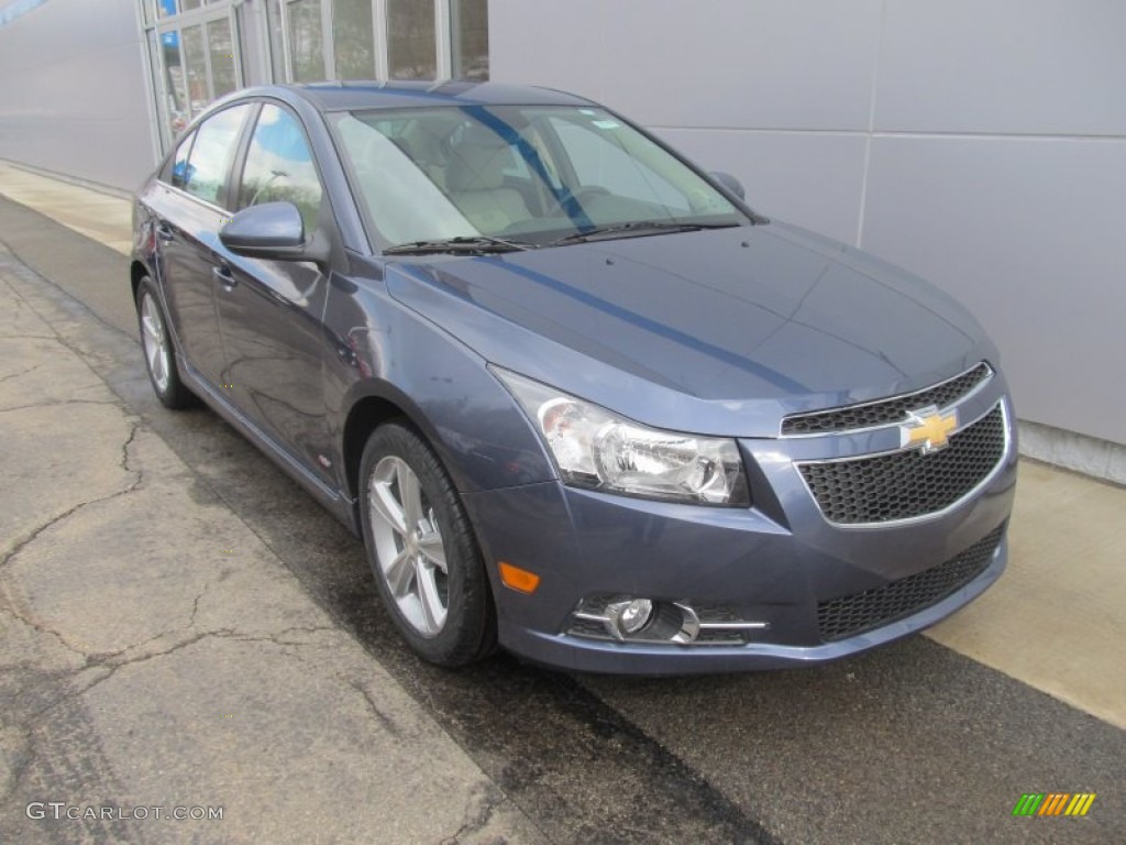 2014 Cruze LT - Atlantis Blue Metallic / Cocoa/Light Neutral photo #9